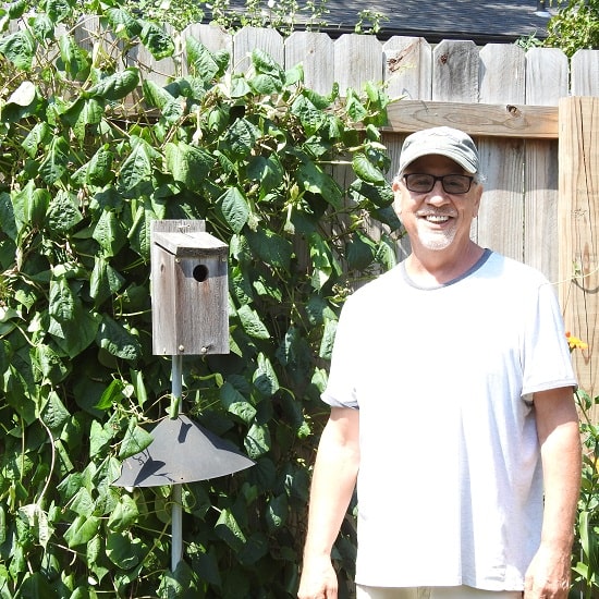 about me after doing a bird house nest check