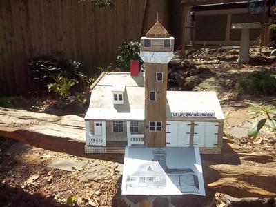 This is the life saving station on Sandy hook,N.J.