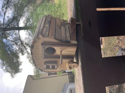 Completed Camper/RV Birdhouse