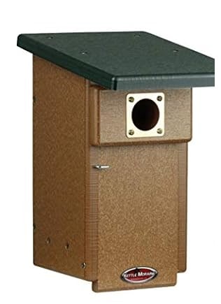 eastern blubird house made from recycled materials