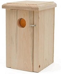 Bird House with Sparrow Trap Insert